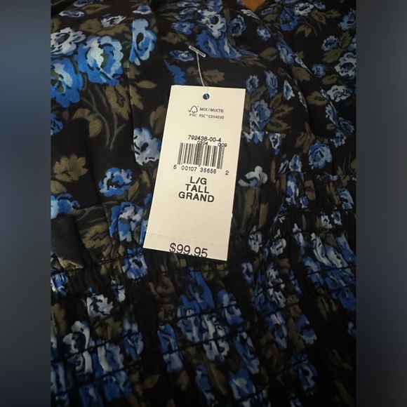 BNWT GAP Floral Midi Dress - Picture 3 of 3